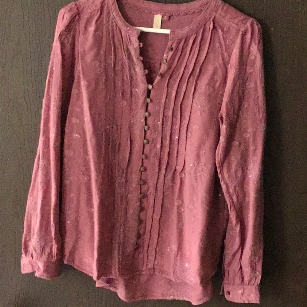 Anthropology pilcro Woman XS blouse